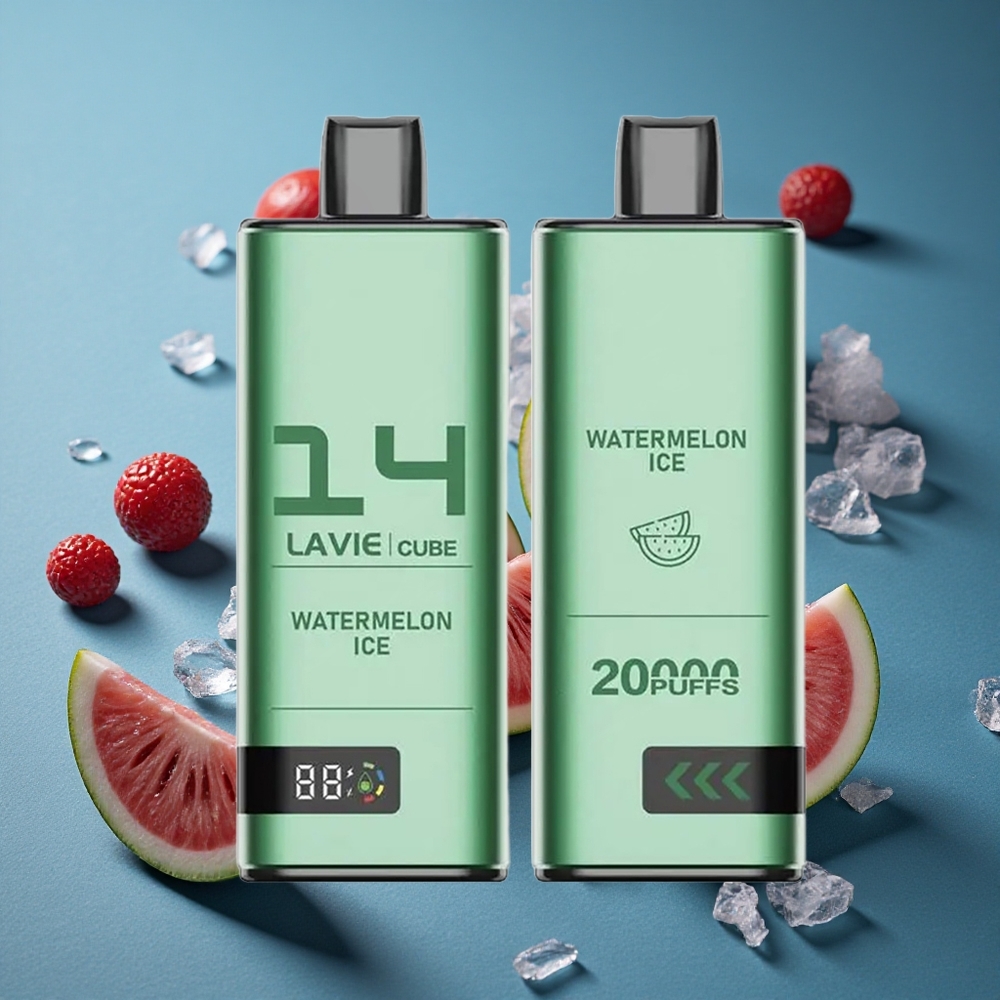 Lavie Cube 20000 Puffs סיגריה חד פעמית אבטיח קר 28 מ"ל