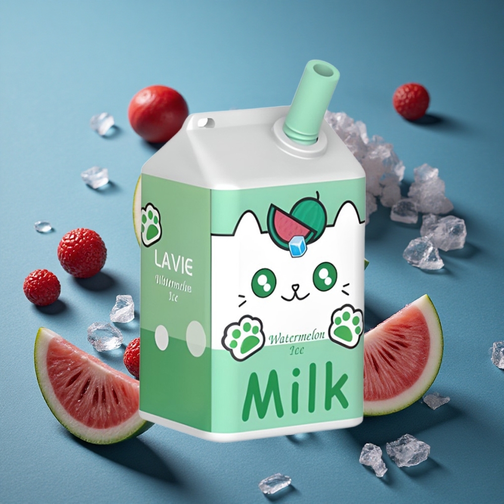 LAVIE Milk 7000 Puffs אבטיח קרח 16ML 600mAh