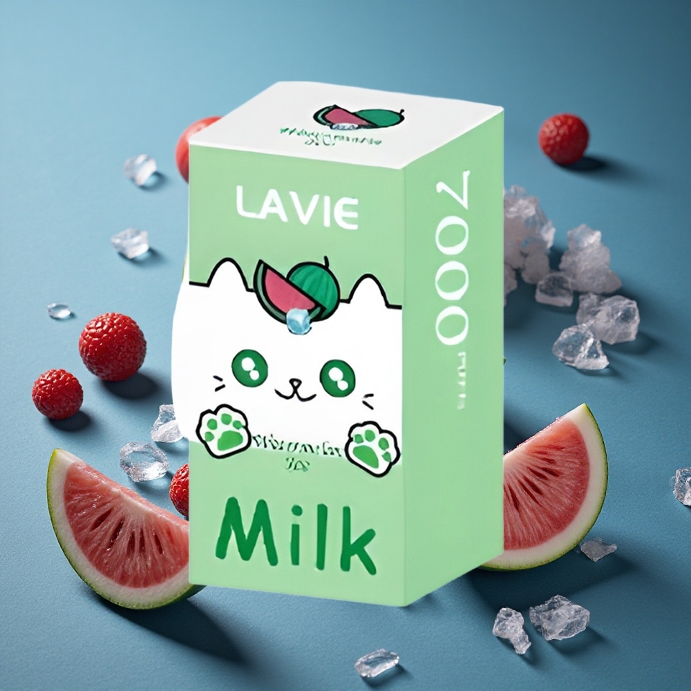 LAVIE Milk 7000 Puffs אבטיח קרח 16ML 600mAh