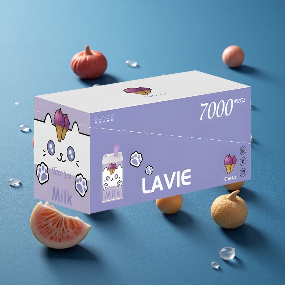 LAVIE Milk 7000 Puffs טארו קרח 16מ