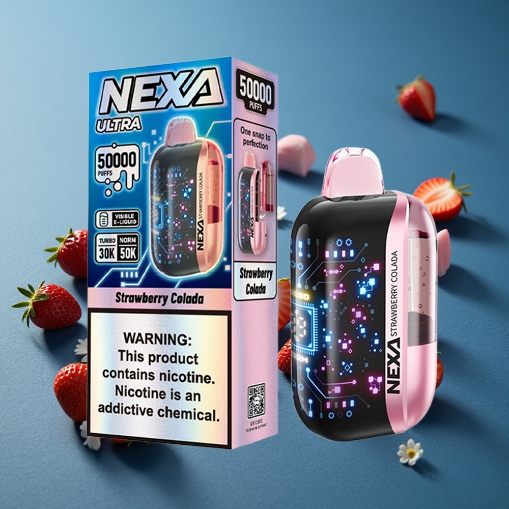NEXA Ultra 50000 Puffs 20ml תות קוקוס
