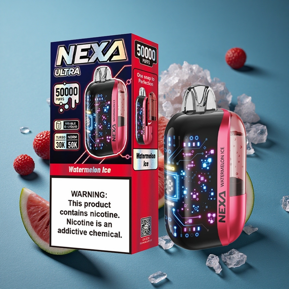 NEXA Ultra 50000 Puffs Watermelon Ice 20ml 800mah
