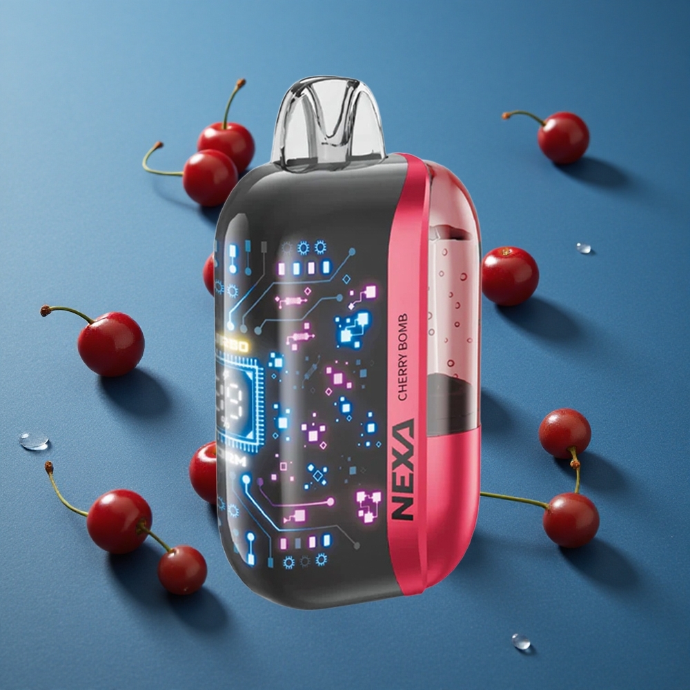 NEXA Ultra 50K 50000 שאיפות דיספוזבל דובדבן בומפ 20ml 800mah