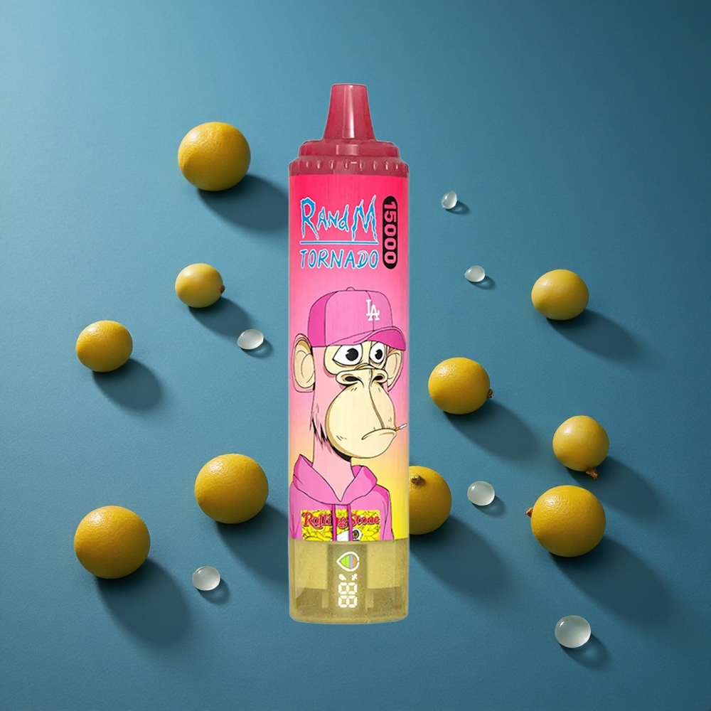 RandM Fumot Tornado 15000 פוּמוֹת לימון 25ml מֵשׁ