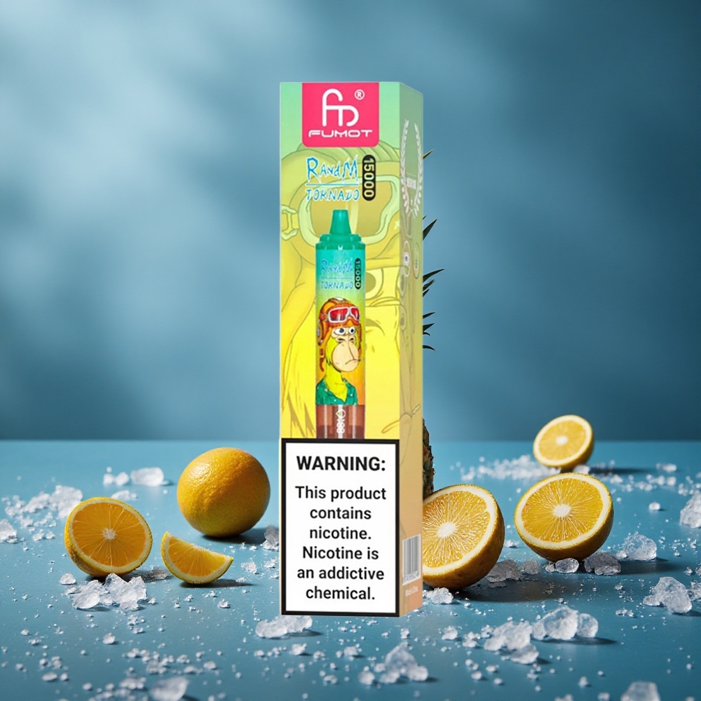 RandM Fumot Tornado 15000 Puffs 25ml אננס קרח
