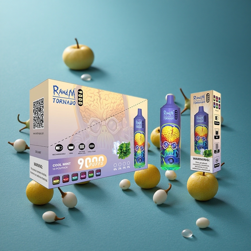 RandM Fumot Tornado 9000 Puffs 18 מ