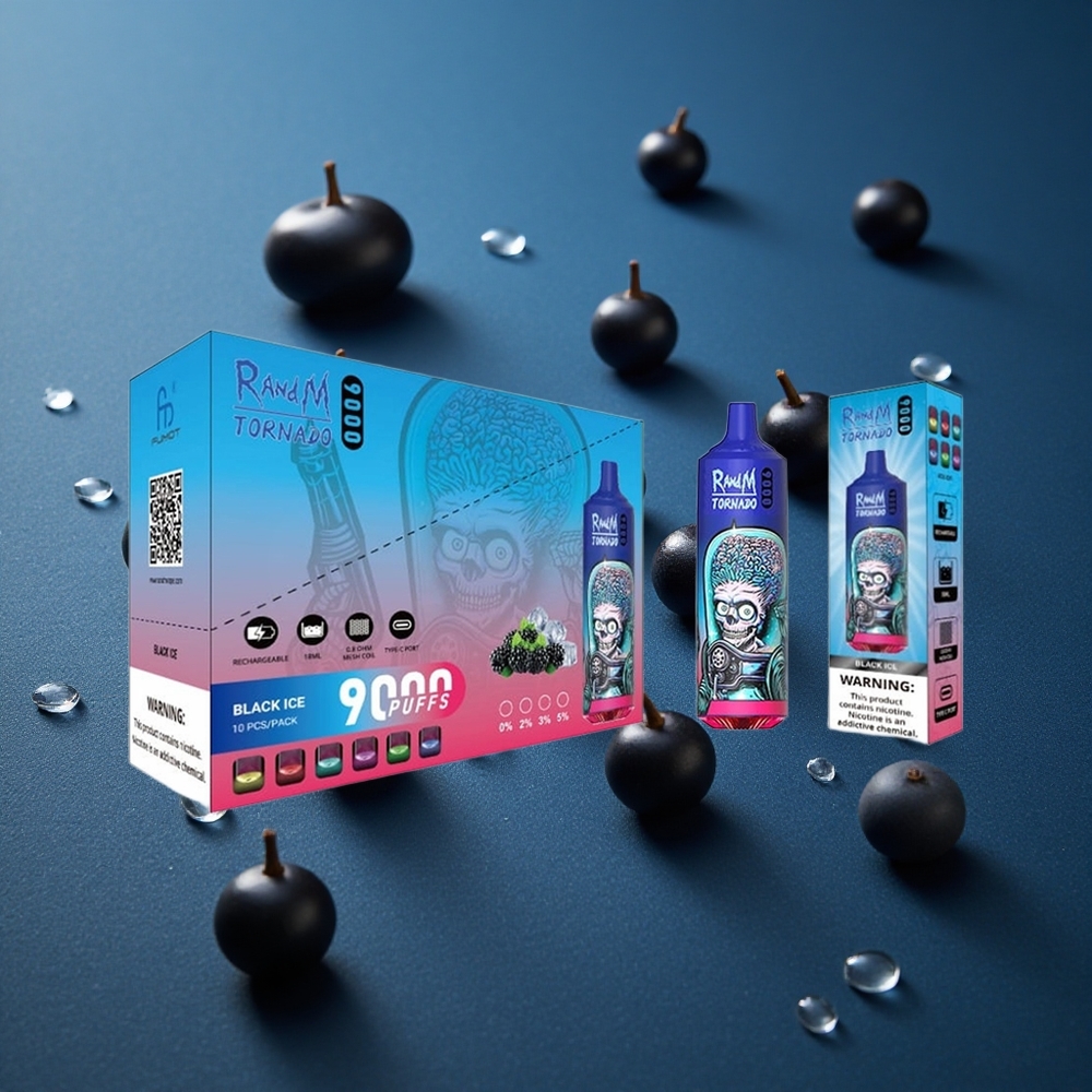 RandM Fumot Tornado 9000 Puffs 18 מ