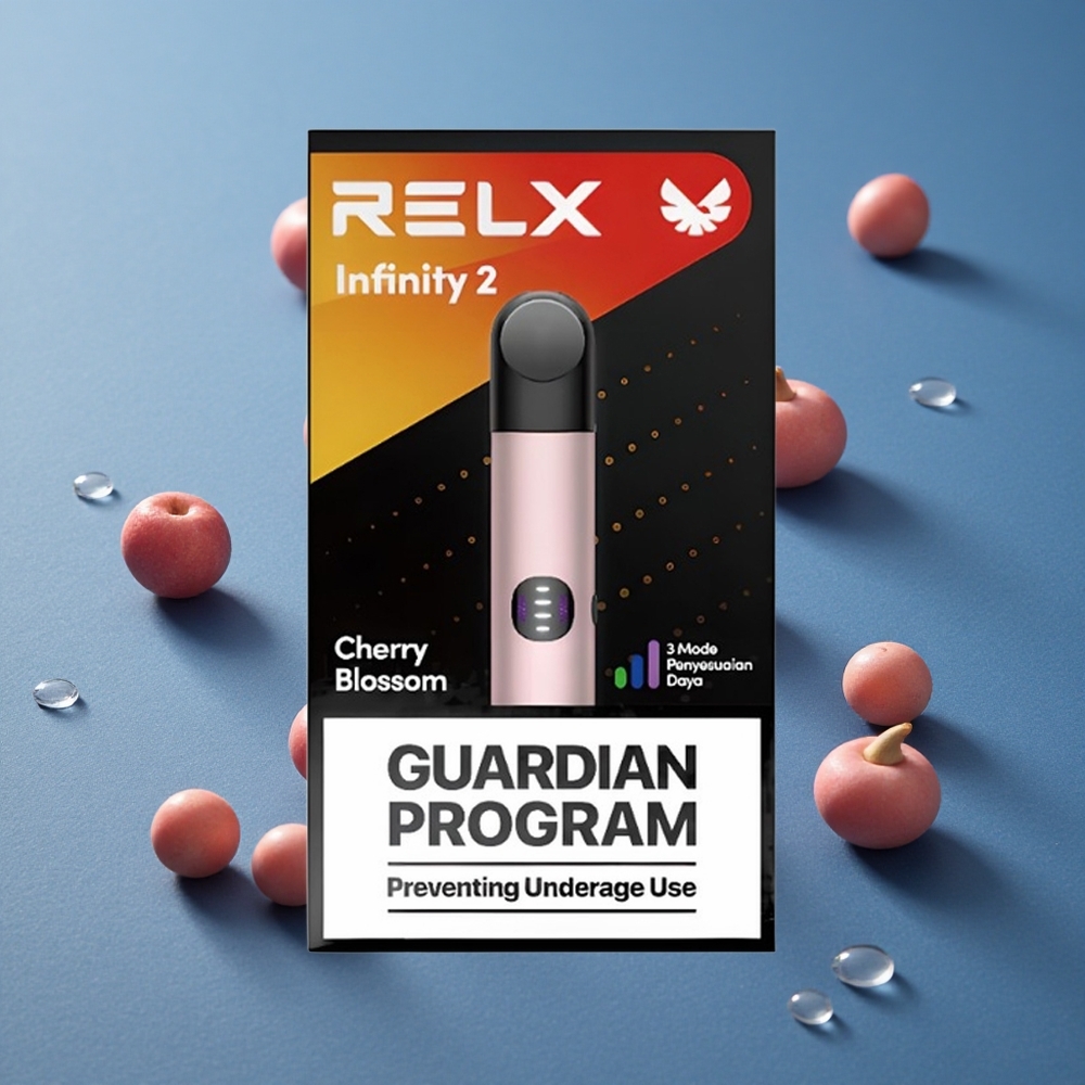 RELX Infinity 2 מכשיר אידוי ורוד (ורוד) עם 1.9 מ