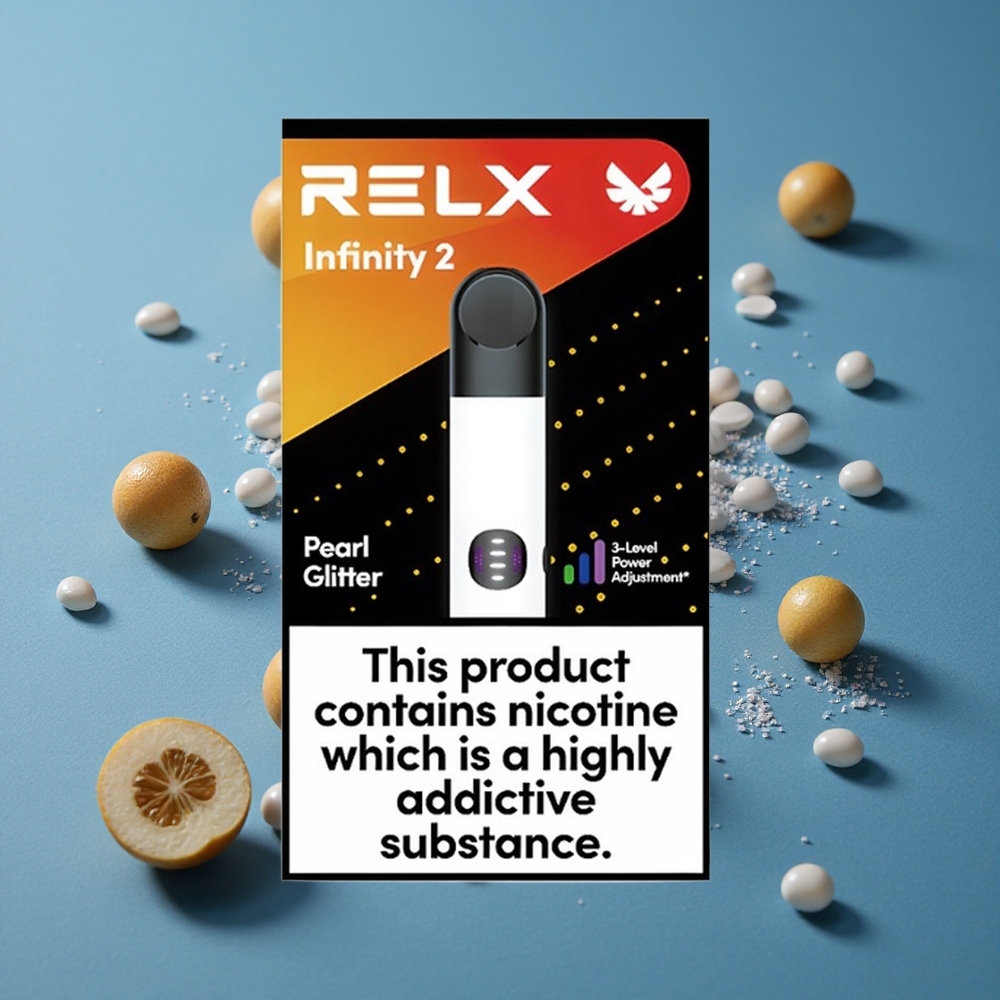 RELX Infinity 2 מכשיר אידוי אבקת פנינה 1.9 מ