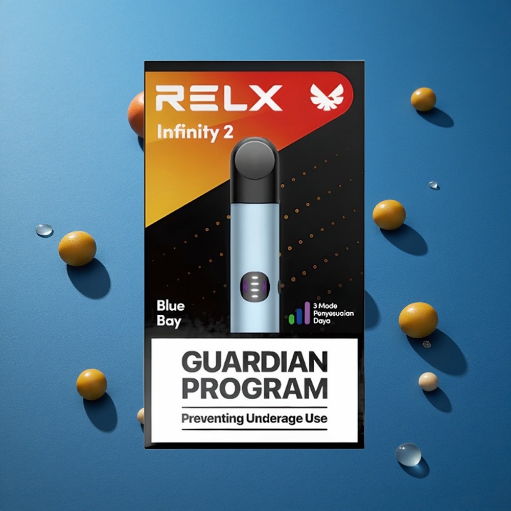 RELX Infinity 2 מכשיר אידוי כחול עם 1.9 מ
