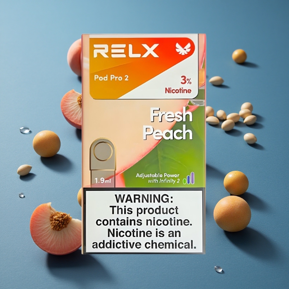 RELX Pod Pro 2 אפרסק טרי 3% ניקוטין 1.9ml